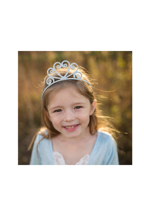 Tiara silver glitter