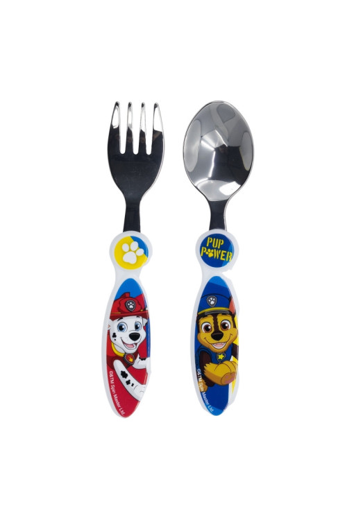 Set cubiertos metal PAW