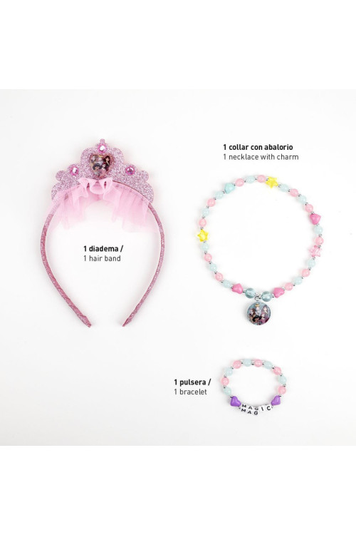 Set diadema + joyas PRINCESAS