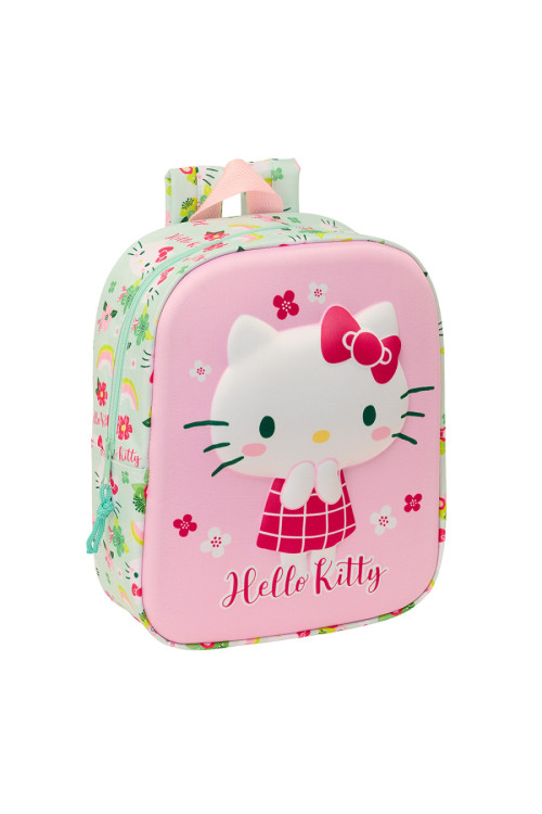 Mochila 27cm 3D HELLO KITTY