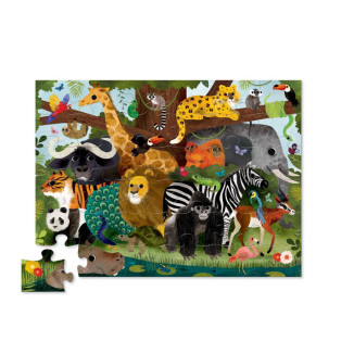 Puzzle 36pc JUNGLE FRIENDS