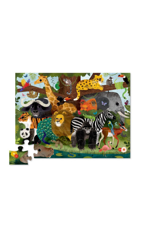 Puzzle 36pc JUNGLE FRIENDS