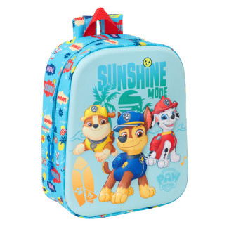 Mochila 27cm 3D PAW PATROL