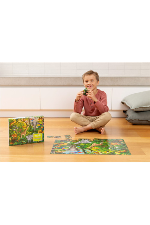 Puzzle 100pc JUNGLE