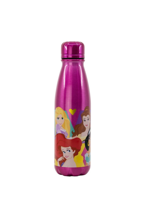 Botella 600ml aluminio PRINCESAS