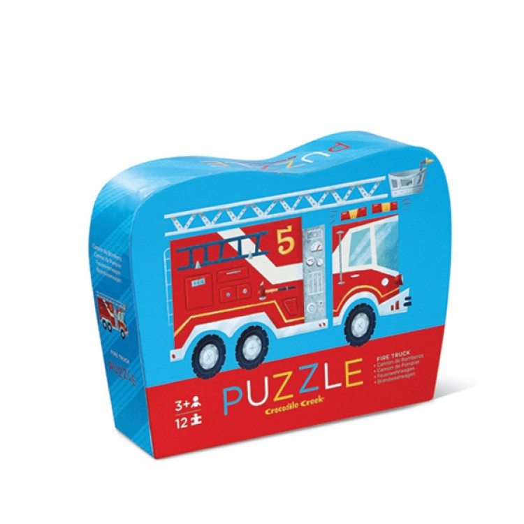 Puzzle 12pc CAMION DE BOMBEROS