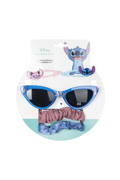 Set pelo + gafas STITCH