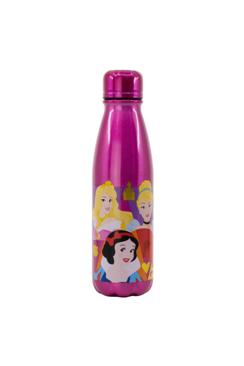 Botella 600ml aluminio PRINCESAS