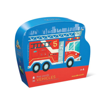 Puzzle 36pc CAMION DE BOMBEROS