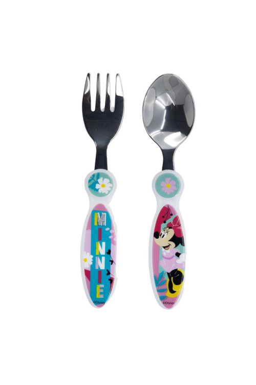 Set cubiertos metal MINNIE