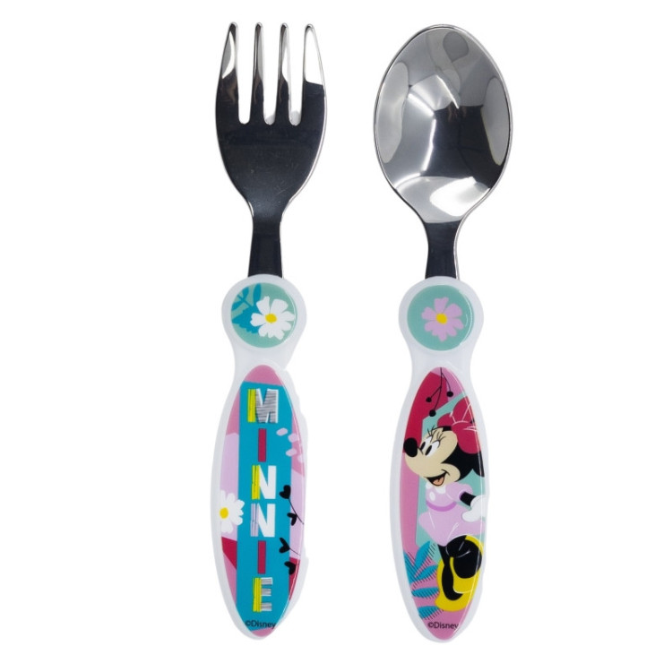 Set cubiertos metal MINNIE
