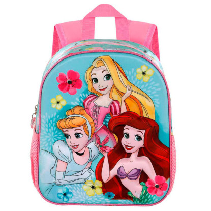 Mochila 31cm 3D PRINCESAS