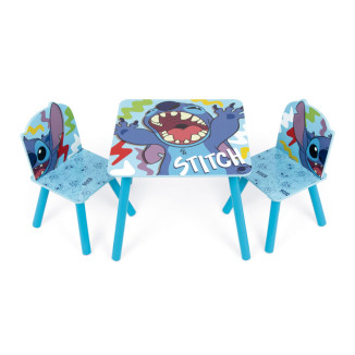 Set mesa + 2 sillas STITCH