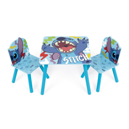 Set mesa + 2 sillas STITCH
