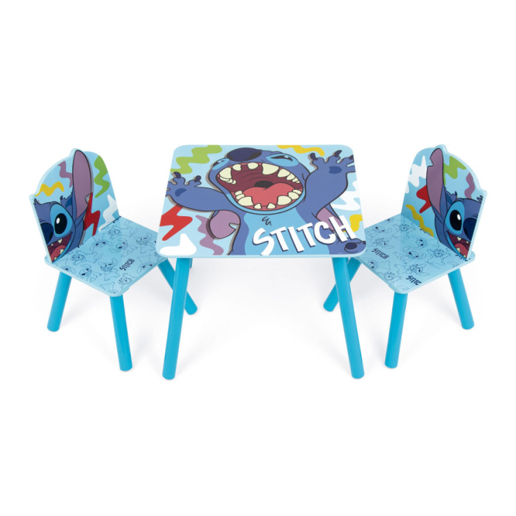 Set mesa + 2 sillas STITCH