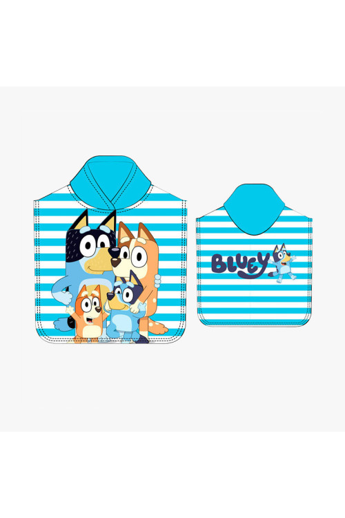 Poncho micro BLUEY