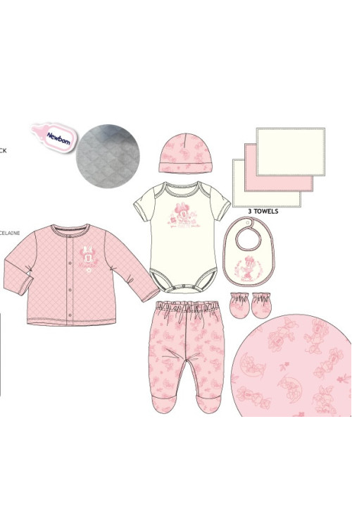 Conjunto bebe 9pc MINNIE