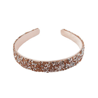 Diadema glitter gummy