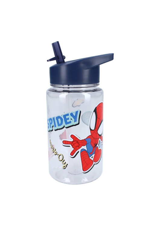 Botella pajita 450ml SPIDEY