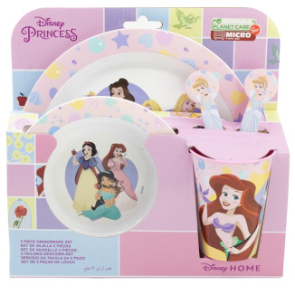 Set vajilla micro PRINCESAS
