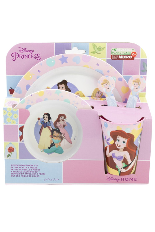Set vajilla micro PRINCESAS