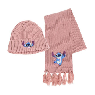 Set gorro + bufanda STITCH