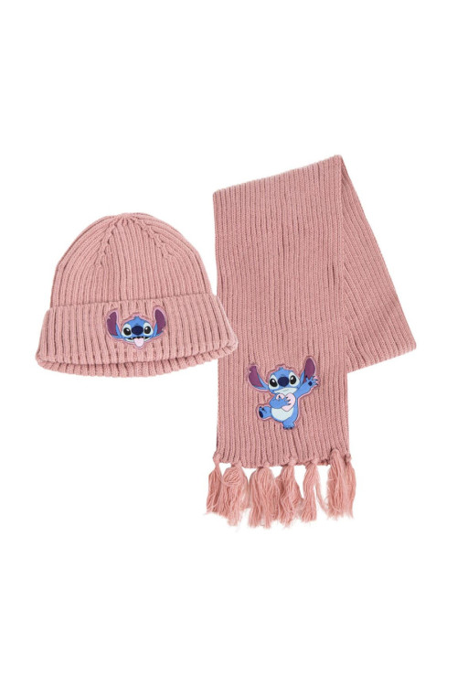 Set gorro + bufanda STITCH