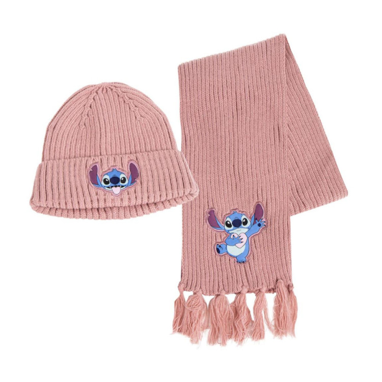 Set gorro + bufanda STITCH
