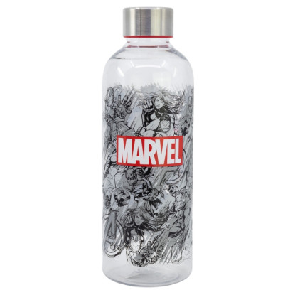 Botella transp. 850ml MARVEL