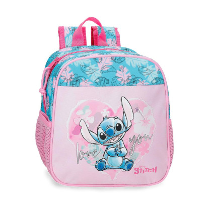 Mochila 25cm STITCH heart