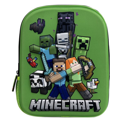 Mochila 30cm 3D MINECRAFT