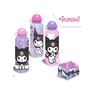 Botella 500ml aluminio KUROMI