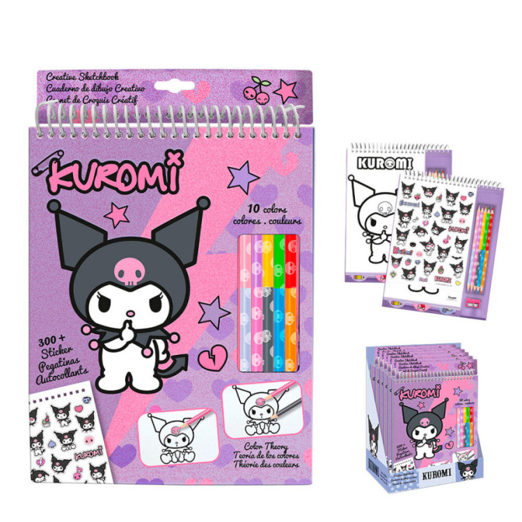Set papeleria KUROMI