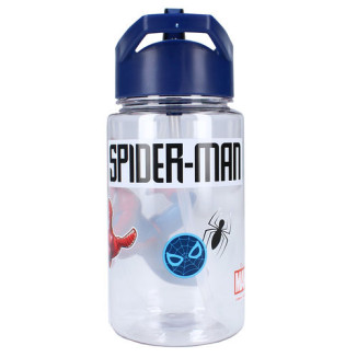 Botella pajita 450ml SPIDER