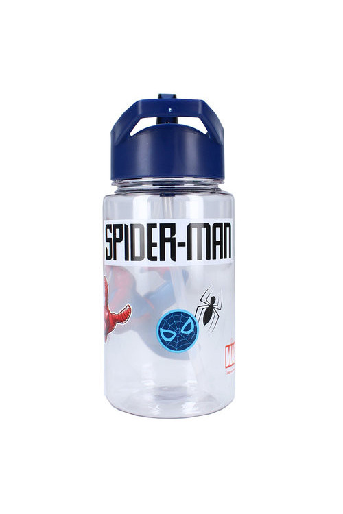 Botella pajita 450ml SPIDER