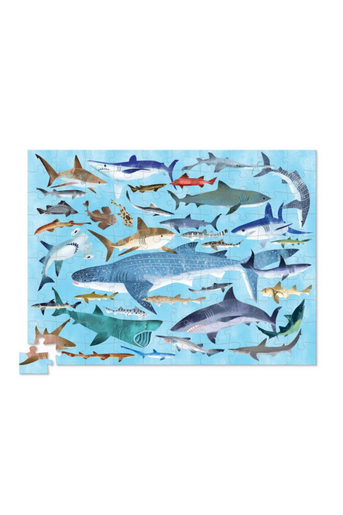 Puzzle 100pc SHARKS