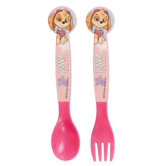 Set 2 cubiertos PAW girl sketch