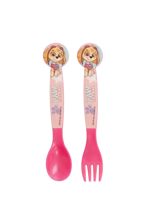 Set 2 cubiertos PAW girl sketch