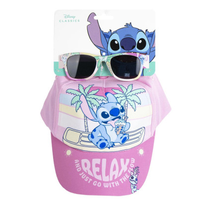 Set gorra + gafas STITCH