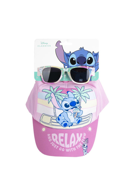 Set gorra + gafas STITCH
