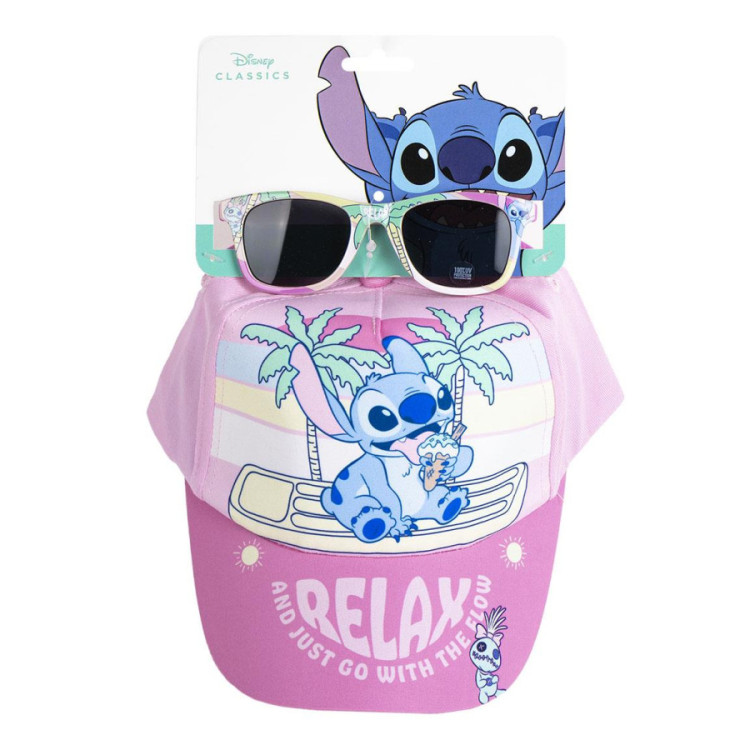 Set gorra + gafas STITCH