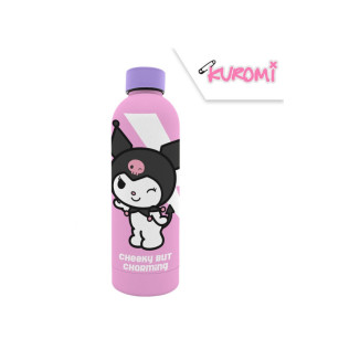 Botella aluminio 800ml KUROMI