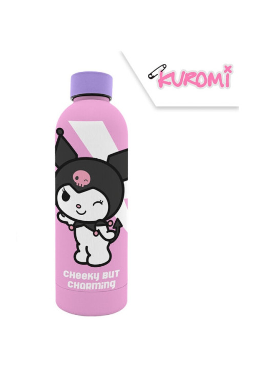 Botella aluminio 800ml KUROMI