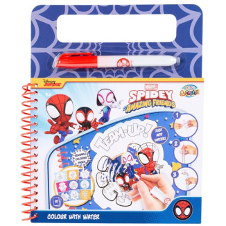 Libro magico pinta con agua SPIDEY
