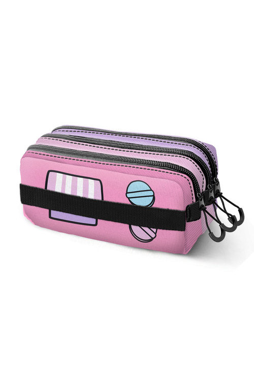 Portatodo triple HELLO KITTY gashapon