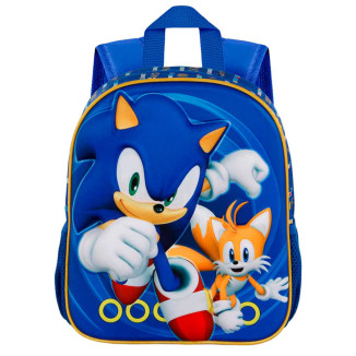 Mochila 31cm 3D SONIC