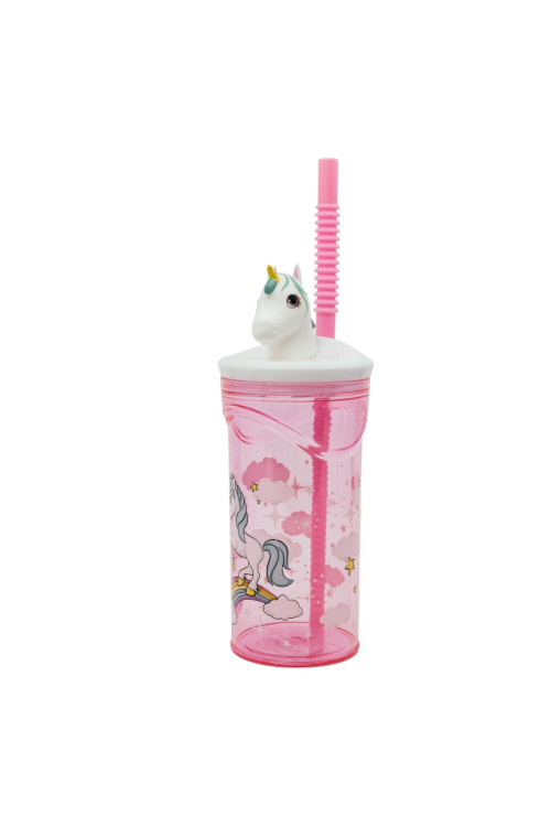 Vaso figura 360ml UNICORNIO