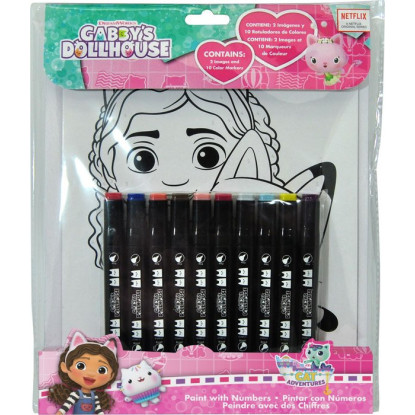 Set colorear numeros GABBYs