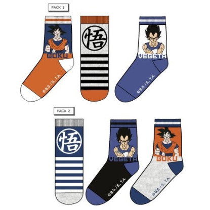Set 3 calcetines DRAGON BALL