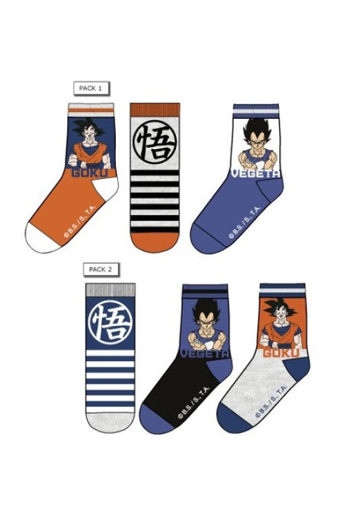 Set 3 calcetines DRAGON BALL